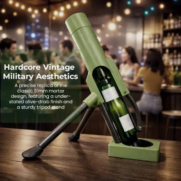 Beer Bottle Mortar-Style Opener